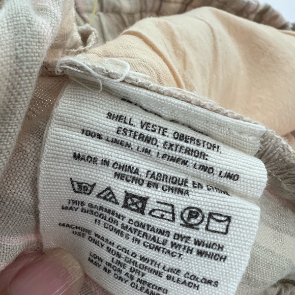 Anthropologie Striped 100% Lined Beachy Shorts. Size XS. - Picture 11 of 11